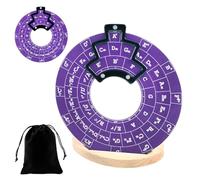 Circles of Fifths Wheel - Disque de théorie musicale de guitare, roue DiChord avec support | Outil de théorie musicale facile à lire, guitare des quintes pour guitaristes, bassistes, pianistes