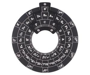 Circles of Fifths Wheel - Guitar Learning Chart, Music Theory Tool | Guide de progression des accords, tableau des notes de bord, aide de composition de mélodie, roue de référence à l'échelle | Musici