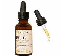 Circles PULP Sérum Visage Hydratant & Repulpant avec Acide Hyaluronique, Collagène Végétal, Aloe Vera & Eau Florale de Rose Bio | Soin Anti-Rides & Peaux Sèches | Texture Légère Non Collante | 30 ml