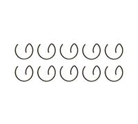 Circlip axe de piston P2R CLIPS DIAM 14 FORME EN G