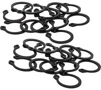 Circlip de bague de retenue, Circlip de bague retenue interne 100 pièces C-Clips 65Mn Circlips à pression en acier 20-25Mm for essieux et arbres(24mm)