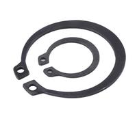 Circlip en acier au manganèse 65 M3-M80 for arbre, anneau de retenue extérieur de type C, boucle à pression, pince élastique(M4-50PCS)