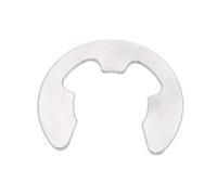 circlip en E 10/50/100 pièces E Clip Snap Circlip rondelle en acier inoxydable anneau de retenue externe anneaux verrouillage(19x26-8x10,10Pcs)