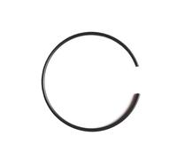 Circlips, anneaux de retenue, Collier de serrage en fil d'acier M4-M140 avec anneau élastique 70 en acier au manganèse, ressort de pression rond, carte externe, anneau élastique de type C(M38)