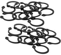 Circlips externes, Anneaux de retenue externes 10-14mm paquet 200 acier 65Mn for arbres d'essieux(10mm)