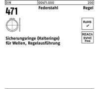 Circlips Reyher DIN 471 acier à ressort 38 x 1,75 004710009380000 (100 pièces)