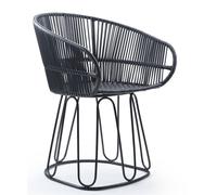 Circo Dining Chair chaise d'extérieur ames Noir mat / Noir - 4260229549216
