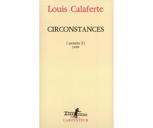 Circonstances (1989) - Louis Calaferte - L'arpenteur - broché - Essai
