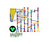 Circuit à Billes Blocs De Construction Pour Enfant Avec Ascenseur Motorisé 150Piéces