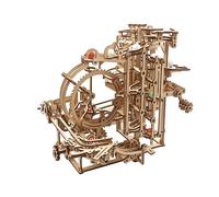 Ugears Marble Run Stepped Hoist Wooden Mechanical Model Construction Game Doré