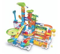 VTech - Marble Rush, Circuit à Billes Électronique Super Action Set Electronic L200E, Jeu de Construction, 102 Pièces, 10 Billes, Cadeau Enfant Dès 4 Ans - Contenu en Français