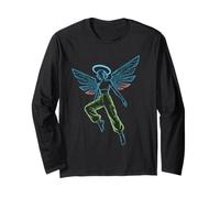 Circuit Angel Digital Wings Tech Halo Streetwear Futuriste Manche Longue