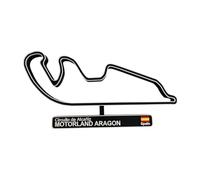 Circuit Aragon, Maquette de Circuit de Course 3D, Décoration Automobile