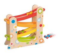 Circuit automobile en bois avec ses 3 voitures en bois