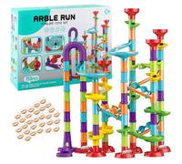 Circuit Billes ZHUODIKE - Marble Run Labyrinthe Billes 113Pcs - Jouet Educatif pour Enfants Garçons Filles