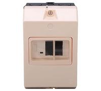 Circuit Breaker Panel Circuit Breaker Box Flame Retardant Abs Palm Exclusion Function Suitable for Gv2 Mc02 Gv2 Me 140 X 90 X 85 Mm