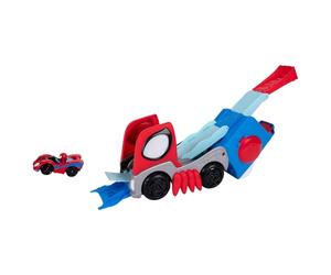 Circuit Camion Transformable Spidey et Ses Amis extraordinaires de Marvel - Véhicule de 23 cm et Piste avec Amazing Metal Exclusif