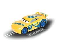 Circuit Carrera FIRST 65011 Disney·Pixar Cars - Dinoco Cruz pour enfant de 3 ans et plus