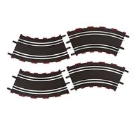 Circuit Carrera Go!!! Carrera Digital 143 - Véhicule Miniature - Pièce Détachée - Virages Relevés - Noir