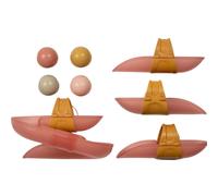 Circuit de bain avec balles rose