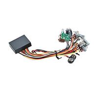 Circuit de Basses Actif Noir Gu244 pour Guitare et Basse | Installation Simple, Retrait Facile, Pièces Métal et Plastique, Usage Musique et Présent, Modèle B50k Mn250k B100k