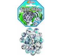 Circuit de bille - KIM PLAY - 20+1 Billes Tigre Blanc - Intérieur - Enfant