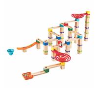 Hape Circuit de billes Cascade – Jouet de construction en bois FSC dès 3 ans Multicolore G