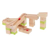 Jeu de construction en bois Jeujura - Circuit de billes - 40 pièces