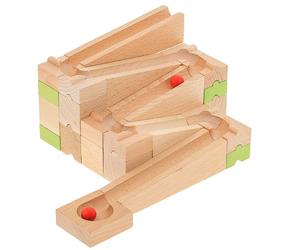 Circuit de billes en bois 40 pièces Jeujura | Ref: 8364 - Jeux de
