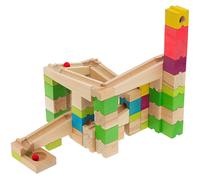 JEUJURA - Circuit de billes - 68 pièces - Jeu de construction - A partir de 4 ans