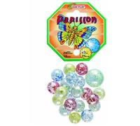 Kim'Play - 500810 - Jeu de Plein Air Pour les plus de 5 ans - 20 Billes + 1 Calots - Papillon