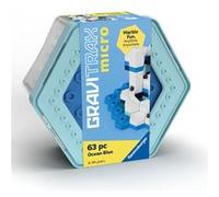 Ravensburger - GraviTrax Micro Ocean Blue (63 pcs) - Circuit de Billes - Jeu de Construction - Dès 8 Ans - Version française - 12020023