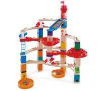 Circuit à billes Quadrilla super spirals Hape 78 pièces + 50 billes