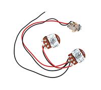 Circuit de câblage de basse, pièces de basse portables, 250K 1V1T, faisceau de câbles, ensemble précâblé, Base de 24mm pour guitare ou