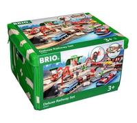 BRIO® WORLD Circuit de train Set Deluxe bois 33052