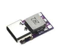 Circuit de contrôle de puissance 18650 pour économiser de l'espace avec sortie 12 W courant 2,4 A et fonction de charge bidirectionnelle USB C module de décharge de charge