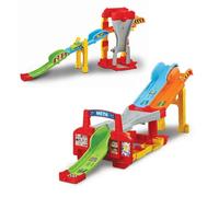 Circuit de Course 4 en 1 - VTech - Tut Tut Bolides - Multicolore - Simon la Voiture de Course