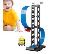 Circuit de course - Circuit de course pour - Jeu de construction pour tout-petits - Pour anniversaire, Pâques, fête, voyage à la maison en plein air