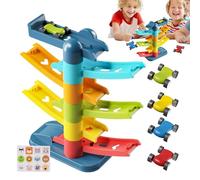 Circuit de Course - Jouet de Circuit de Course pour Petites Voitures | Ensemble de Jeu Interactif Éducatif Développant Les Compétences Motrices pour Filles de Plus de 3 Ans