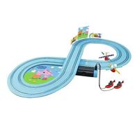 Circuit de course Peppa Pig - Carrera First - 2,40m - 2 régulateurs de vitesse