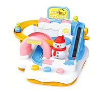 Circuit De Course pour Voitures De Course - Jouet De Voiture De Noël - Ensemble De Véhicules Jouets Amusants - pour Les Garçons, Les Filles, Les Et Les Tout-Petits, pour Noël Et Anniversaire