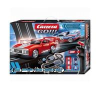 Circuit de Course Smoking Tires avec looping - Voitures Muscle Car - pour Carrera go 1/43eme - Piste 4,9m avec Carte - nouveauté