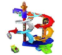 VTech – Circuit de course Vroom Vroom Go 80-535007 – Méga circuit 2-en-1, Intérieur, pour enfant