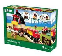 Brio – Circuit de train – Circuit de la Ferme World – Multicolore G