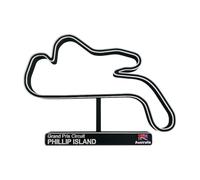 Circuit de Phillip Island, Maquette de Circuit de Course 3D, Décoration Automobile