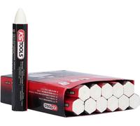 KS Tools Crayons blancs de marquage pour pneus, pack de 12