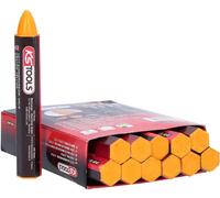 KS Tools Crayons jaunes de marquage pour pneu, pack de 12 Quantité:12