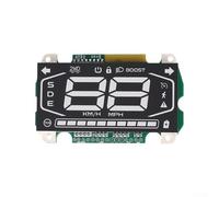 Circuit de tableau de bord pour scooter électrique Ninebot Zt3 Pro, affichage LED, affichage de la vitesse et du niveau, matériau PCB, design compact de 7,5 cm