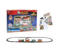 Circuit de Train,13 Pièces De Voitures Jouet Et Jeu De Chemin De Fer - Set De Train pour - pour Le Jeu D'Imagination pour Noël Et Anniversaire pour Les Garçons Et