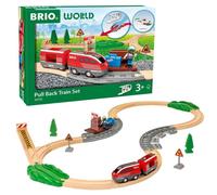 BRIO World - 36102 Circuit de Train à rétrofriction | Circuit de Train Miniature pour Les Enfants à partir de 3 Ans